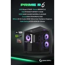 Game Garaj Prime R6 Amd R5 7500F 16GB RTX5060TI 16GB Ram 1tb SSD Freedos Oyuncu Oem Paket