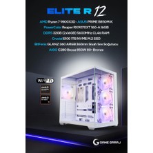 Game Garaj Elite R12 Amd R7 9800X3D RX9070XT 32GB Ram 1tb SSD 360MM Sıvı Soğt Freedos Oyuncu Oem Paket