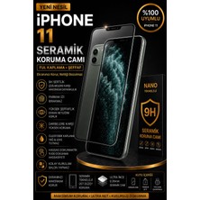 YLDZ IPhone 11 Seramik Full Kaplama Koruma Camı