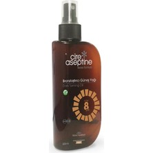 Kazan Hobi Cire Aseptine Bronzlaştırıcı Güneş Yağı 8 Spf 200 ml