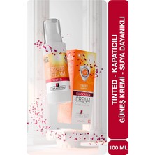Kazan Hobi Pharma Naturactive Kapatıcılı (Tinted) Anında Koruma Etkili Güneş Kremi Spf 50, 100 ml