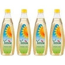 Kazan Hobi Yudum Ayçiçek Yağı 1 Lt 4 Adet