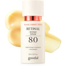 Kazan Hobi Goodal Yaşlanma Karşıtı Yoğun Gözenek Bakımı Sunan Black Carrot Vita-A Retinal Intense Serum 8.0