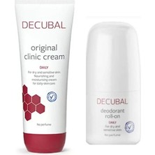 Kazan Hobi Decubal Kuru ve Çok Kuru Ciltler Için Klinik Nemlendirici Krem 250 gr ve Roll-On 50 ml