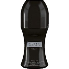Kazan Hobi Avon Elite Gentleman In Black Erkek Rollon 50 Ml.