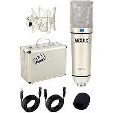 Kazan Hobi Midex Cx1 Profesyonel Üst Seviye Condenser Stüdyo Mikrofonu