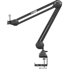 Kazan Hobi Hepa Merz N-PRO33 Yüksek Kaliteli Stüdyo Tipi Masa Mikrofon Standı Sehpası (33X33 Cm)