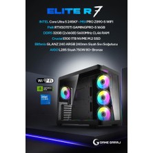 Game Garaj Elite R7 Intel U5 245KF RTX5070TI 32GB Ram 1tb SSD 240MM Sıvı Soğt Freedos Oyuncu Oem Paket