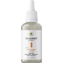 Kazan Hobi Duaderm Kırışıklık Karşıtı Göz Serumu, Niacinamide ve Caffeine Içeren, 30 ml