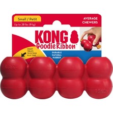 Kazan Hobi Kong - Klasik Goodie Şerit - Dayanıklı Kauçuk Doldurulabilir Köpek Oyuncak - Küçük Köpekler Için