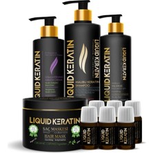 Kazan Hobi Çift Etkili Saç Botoksu No-2 Onarıcı Keratin Bakım Seti- (Daha Düz, Canlı, Parlak ve Yumuşak Saçlar)