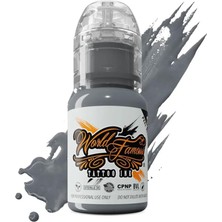 Kazan Hobi Battleship Grey - World Famous Ink Dövme Boyası - 1/2OZ/15ML