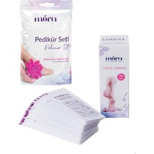 Kazan Hobi Mora Kullan At Topuk Törpüsü 50 Adet Pedikür Seti