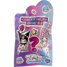 TMN Kuromi Karanlıkta Parlayan Sürpriz Silgi Lisanslı Orjinal - 2 Paket