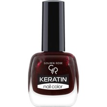 Kazan Hobi Golden Rose Keratin Nail Color No: 132 - Keratin Içerikli Güçlendirici Parlak Oje