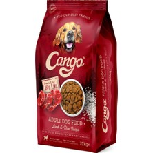 Kazan Hobi Cango Yetişkin Köpek Maması Kuzu Etli Pirinçli 10KG