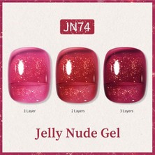Kazan Hobi Born Pretty 10ML Jelly Nude Seri Kalıcı Oje JN74 (57851-24) 4155