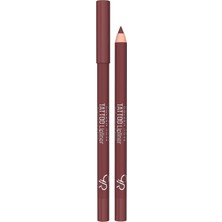 Kazan Hobi Golden Rose Tattoo Lipliner - Suya Dayanıklı Uzun Süre Kalıcı Dudak Kalemi NO:215 Bugundy