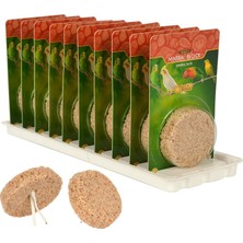 Kazan Hobi Gold Wings Premium Mineral Blok 10'lu Kuş Yemi