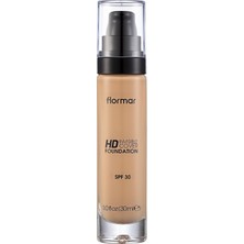 Kazan Hobi Flormar Invisible Cover Hd Foundation 30ML