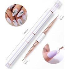 Kazan Hobi Tırnakmania Çift Taraflı Profesyonel Çizim Fırçası (53337) 4087