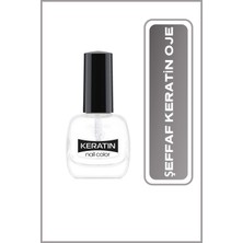 Kazan Hobi Golden Rose Keratin Nail Color Clear - Keratin Içerikli Güçlendirici Parlak Oje