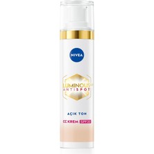 Kazan Hobi Nıvea LUMINOUS630 Leke Karşıtı Krem cc Fluid SPF30 Light 40ML