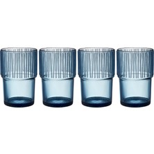 Kazan Hobi Bıtz Kusintha Kahve Bardağı Mavi 380 ml 4'lü Set