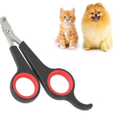 Kazan Hobi Evcil Hayvan Tırnak Makası – Paslanmaz Çelik Bıçak – Ergonomik Kaymaz Sap – Sessiz ve Güvenli Kullanım – Kırmızı Iç Halkalı Model – Kedi ve Köpekler Için Uygun