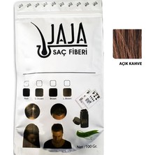 Kazan Hobi Jaja 100 Gr. Saç Tozu Topik, Hair Fiber (Açık Kahve)