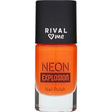 Kazan Hobi Rival Loves Me Oje No:02 Neon Blazing Fire 8 ml