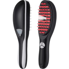 Kazan Hobi Titreşimli Saç Masaj Tarağı, Saç Büyümesine Yardımcı, Saç Derisine Etkili Masaj, Kırmızı ve Mavi Işıklı, Buhar Püskürten Tasarım, 15 ml Geniş Sıvı Haznesi, Şarjlı LED Işıklı Saç Bakım Masaj Aleti