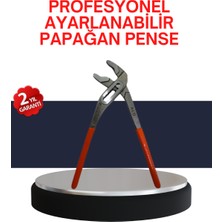 Dayanıklı Çelik Papağan Pense Ergonomik Yalıtımlı Sap - Lisinya