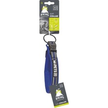 Kazan Hobi M-Pets Hıkıng Reflektörlü Soft Boyun Tasması Blue (M)