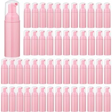 Kazan Hobi 35 Adet 2 Oz (60 Ml) Köpük Sabunluk, Mini Plastik, Doldurulabilir Seyahat Şişeleri, Pompalı, El Dezenfektanı, Kirpik, Şampuan, Kastilya, Sıvı Pembe