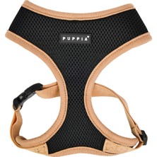 Kazan Hobi Puppia Soft Harness Iı - Küçük ve Orta Boy Köpekler Için Yumuşak Köpek Kayışı - Çok Rahat ve Ayarlanabilir, Siyah, S