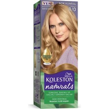 Kazan Hobi Koleston Naturals Maxi 8-0 Açık Kumral Saç Boyası