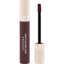 Kazan Hobi Sephora Soft Matte Never Cared & Easy - Mat Ruj