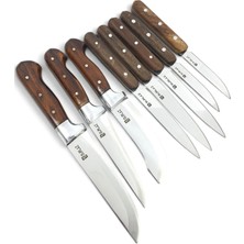 SürLaz Handmade 8 Parça Bıçak Seti Çeyizlik Bıçak Seti El Yapımı Bıçaklar