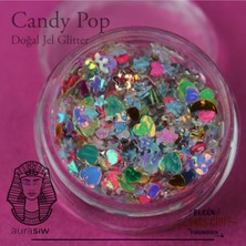 Kazan Hobi Candy Pop - Jel Formlu Doğal Glitter
