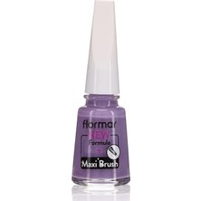 Kazan Hobi Flormar Klasik Parlak Bitişli Yüksek Pigmentli Oje - Nail Enamel -494 Ash Blue New- 8682536036306