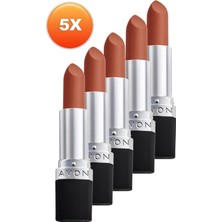 Kazan Hobi Avon Perfectly Mat Ruj Marvelous Mocha Beşli Set