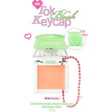Kazan Hobi Perıpera Ciltte Kremden Pudra Dokuya Dönüşen Allık Tok Blush Keycap (07 U Go Juicy)