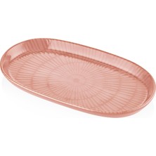 Kazan Hobi The Mia Noon Oval Servis 2li Somon 29 cm