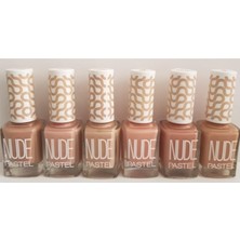 Kazan Hobi Pastel Nude Oje 6'lı Set