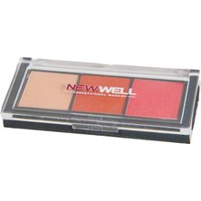 Kazan Hobi New Well 3 Pcs Eyeshadow Palette No: 01 Göz Farı Paleti
