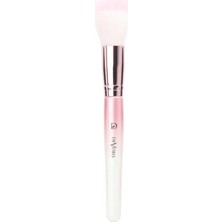 Kazan Hobi Golden Rose Devobis Round Face Brush - Yuvarlak Başlı Pudra, Fondöten ve Bronzer Fırçası