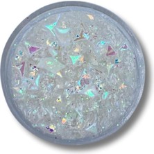 Kazan Hobi Jel Formlu Parlak Glitter - White Space, GLITTERMZ1013