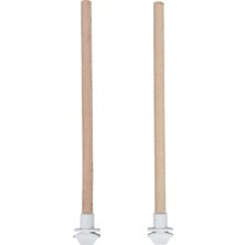 Kazan Hobi X-Perk Ahşap Kuş Tüneği Kuş Tünek 2 Adet Boy 15 cm Çap 10 mm