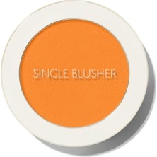 Kazan Hobi The Saem Sebum Kontrolü Sağlayan Tekli Toz Allık - Saemmul Single Blusher Selfie Orange